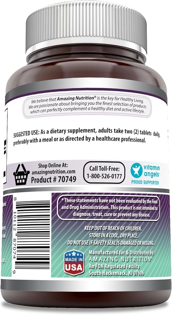 Amazing Formulas MSM (Methylsulfonylmethane) Tablets 3000 Mg (90 Count)