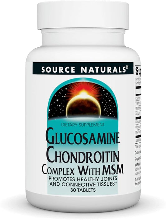 Source Naturals Glucosamine Chondroitin Complex 30 Tablets