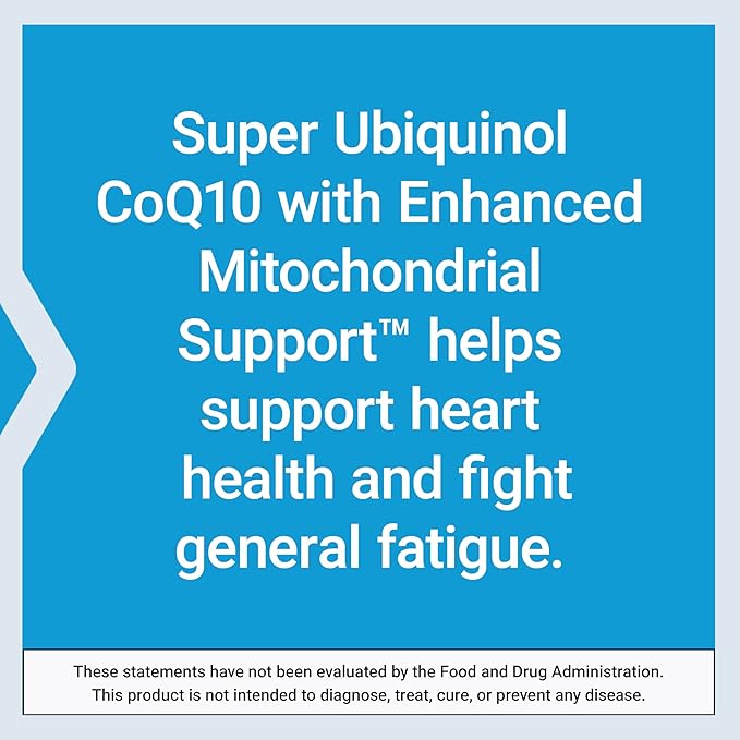 Life Extension Super Ubiquinol CoQ10 50 mg, 100 softgels