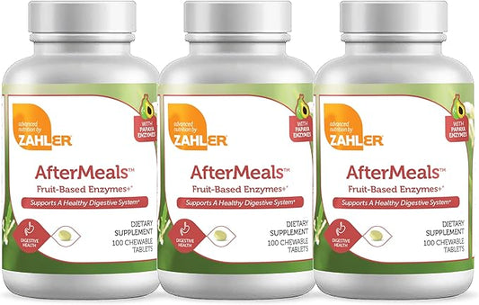 Zahler AfterMeals Digestive Enzymes for Digestion Health (300 Tablets)