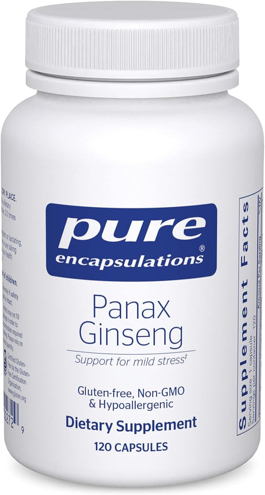 Pure Encapsulations Panax Ginseng 120 Capsules