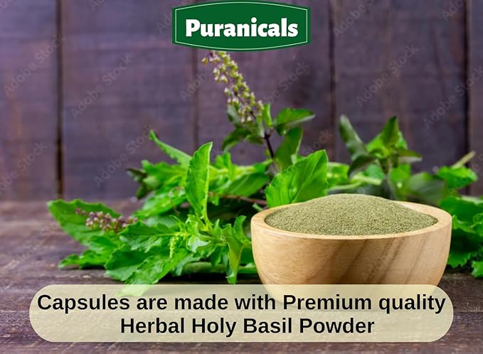 Holy Basil Premium 320 Capsules Non 600 mg 100% Pure