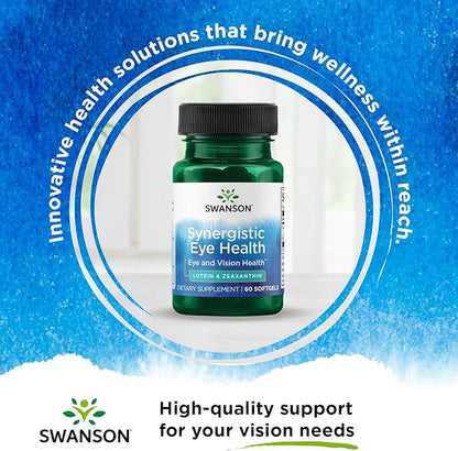 Swanson Synergistic Eye Health 60 Softgels 20 mg 2 mg