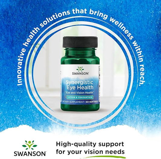 Swanson Synergistic Eye Health 60 Softgels 20 mg 2 mg