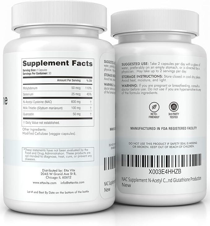 Vegan Liver Detox & Cleanse 600mg with