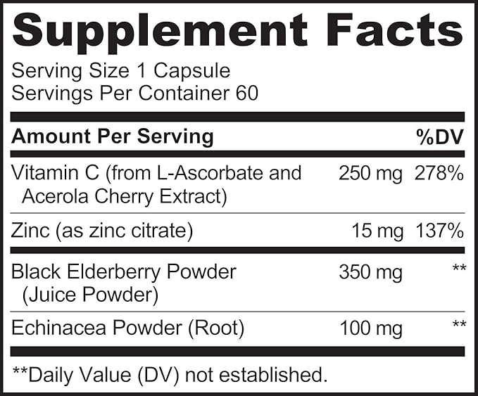 NATURELO Immune Support – Vitamin C, 120 Vegan