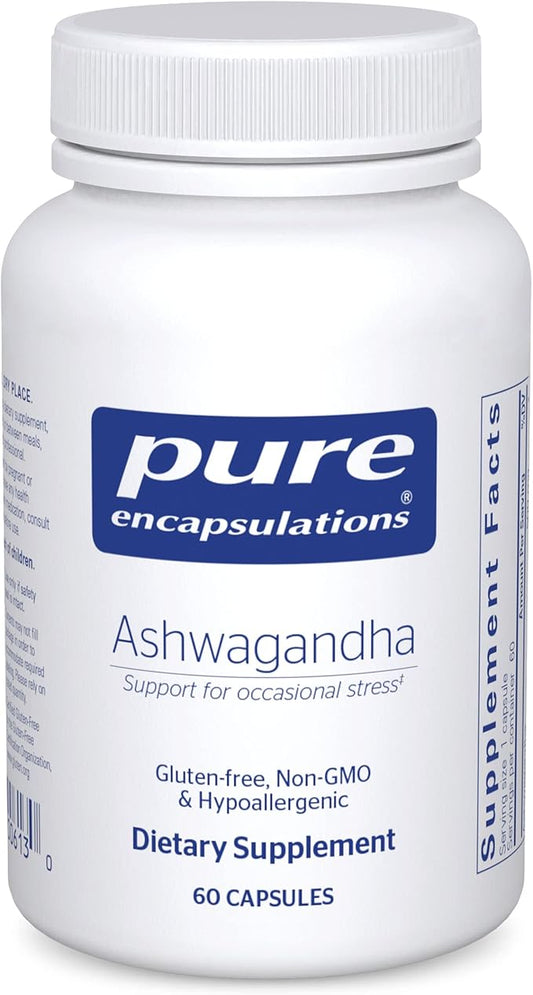 Pure Encapsulations Ashwagandha 500 mg 60 Capsules