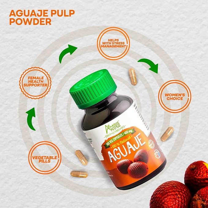 Aguaje Capsules l Buriti 100 vegan