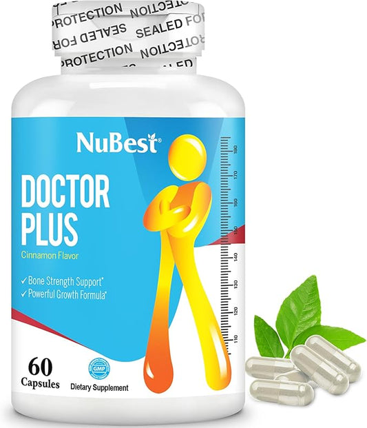 Doctor Plus - Height Growth Formula D3, Vitamin K2 (MK7) (MK7) - (10+) and 6 Pack