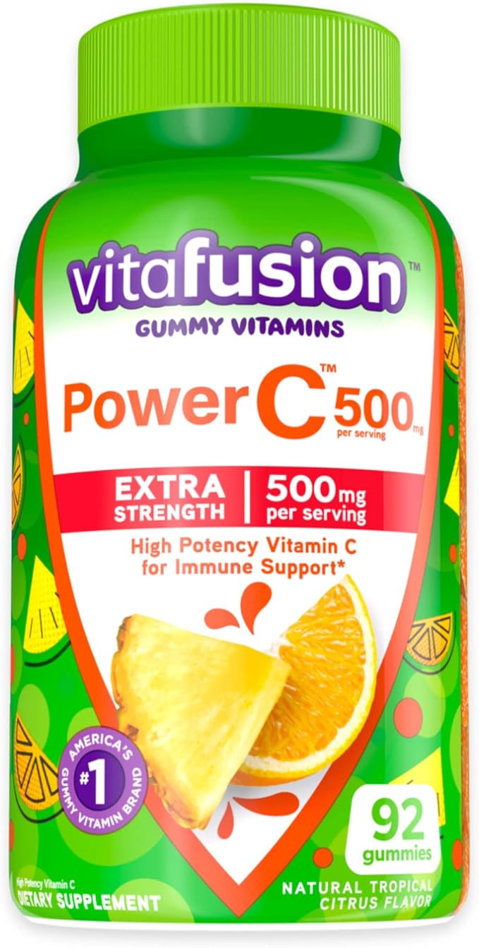 Vitafusion Chewable Calcium & Vitamin C 100 Count 92 Count