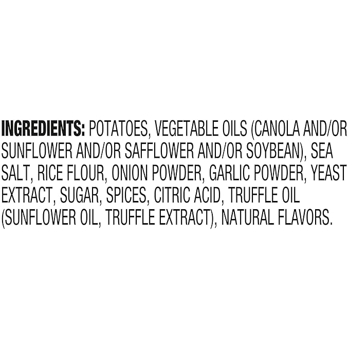 Kettle Foods Truffle & Sea Salt Krinkle Cut Potato Chips, 5 OZ