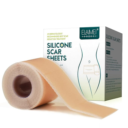 Silicone Scar Sheets (1.6” x 120” Roll-3M), Silicone