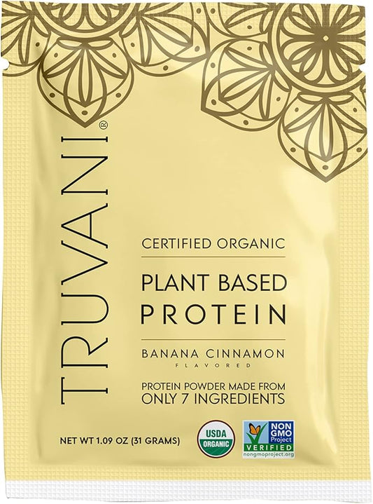 Truvani Vegan Pea Protein Powder 20g Organic 1 Serving