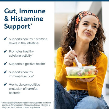 Researched Nutritionals Probiotics for Digestive Health - Multi-Biome - Spore Based Probiotics & Live Probiotics for Gut Health & Immune Support + Healthy Histamine & Cytokine Activity (30 Capsules)