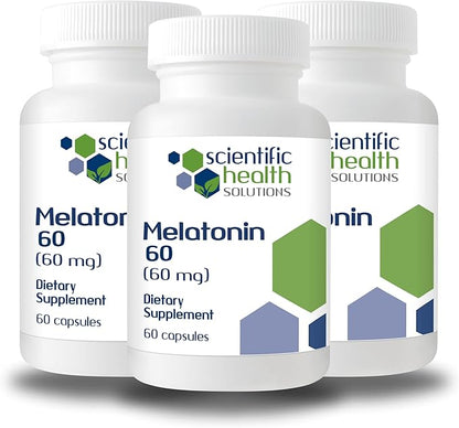 Melatonin 60mg | High Dosage Melatonin (3-Pack)