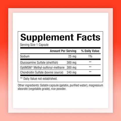 Natural Factors, MSM Joint Formula, Supports 180 Capsules