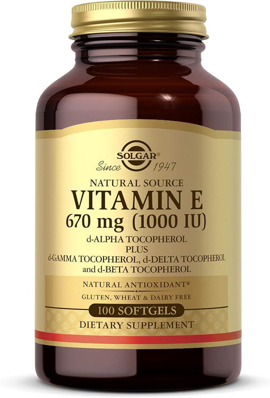 Solgar Vitamin E 670 mg (1000 100 Mixed 100 Servings