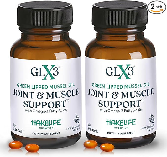 GLX3 Joint Support Extra Strength Omega-3 Supplement 3 Capsules 2 Month