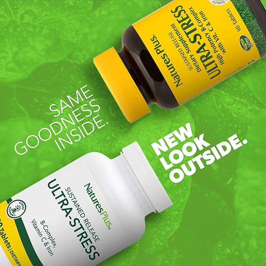 Nature's Plus Ultra-Stress with Iron 90 count