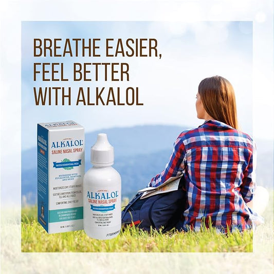 Alkalol Solution Saline Nasal Spray, 1.69