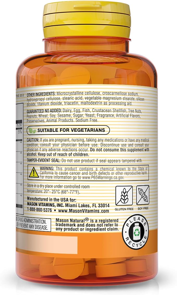 MASON NATURAL Vitamins Relax & Sleep 90 Count, 3