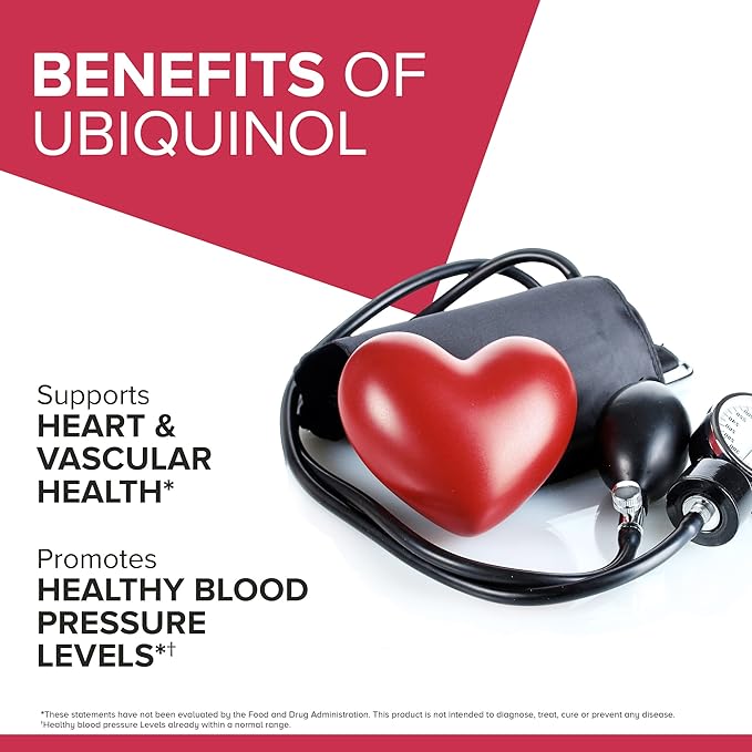 Qunol Mega Ubiquinol CoQ10 100mg Softgels- Q10 for 100 Count 2)