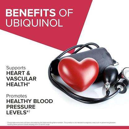Qunol Mega Ubiquinol CoQ10 100mg Softgels- Q10 for 100 Count 2)