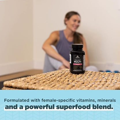 Ancient Nutrition Multivitamin for Women, Multi B12, Zinc, 90 Ct