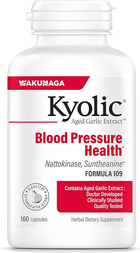Kyolic Aged Garlic Extract Formula 109, 160 Capsules
