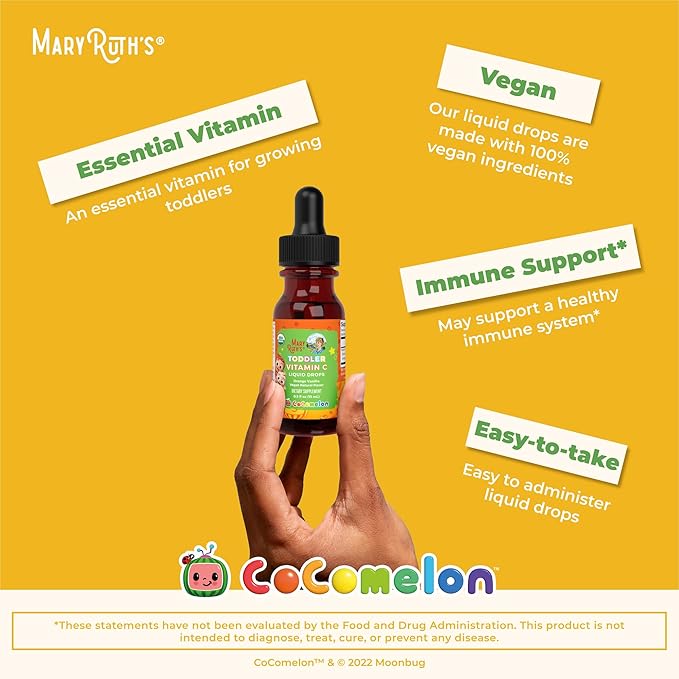 MaryRuth Organics | CoComelon Kids Vitamin 4-13 Years 30 Servings