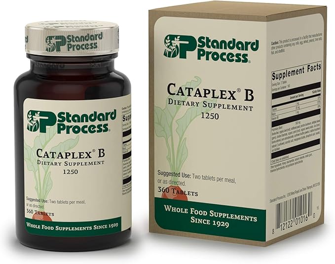 Standard Process Cataplex B B6, Thiamine, 360 Tablets
