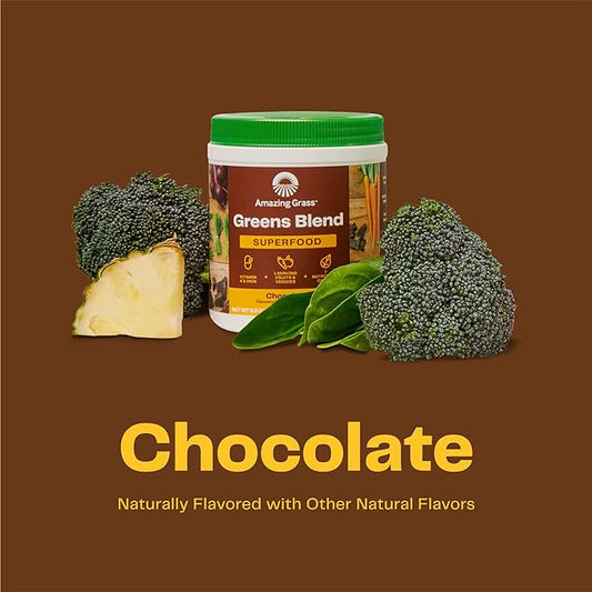 Amazing Grass Greens Superfood Powder: Greens 60 Servings