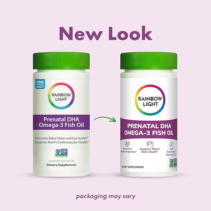 Rainbow Light Prenatal Vitamin, Omega-3 Fatty 60 Softgels