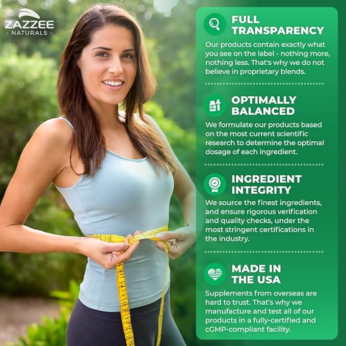 Zazzee White Kidney Bean 10:1 Extract, 18,000 mg 200 Vegan 2 Month 10X Extract, 100% Vegetarian,