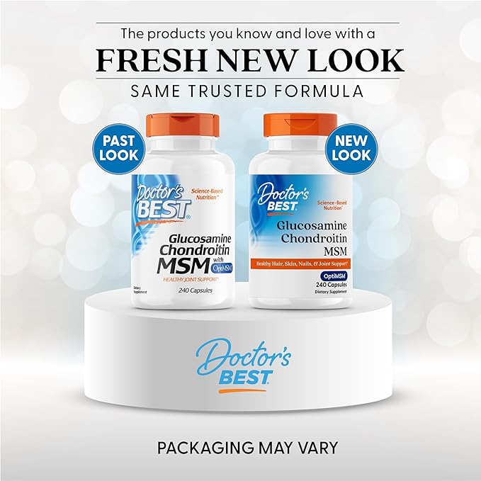 Doctor's Best Glucosamine Chondroitin Msm 240 Count 1)
