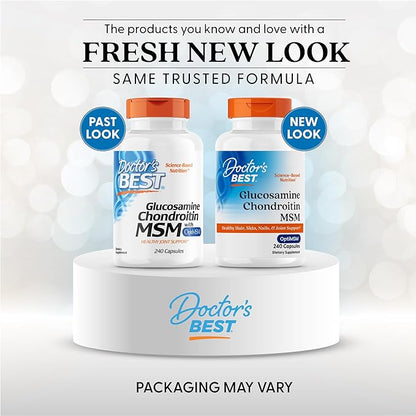 Doctor's Best Glucosamine Chondroitin Msm 240 Count 1)