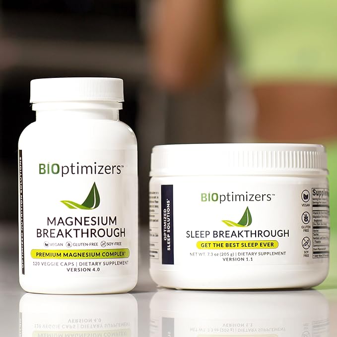 BiOptimizers Magnesium Breakthrough Supplement 4.0 7 Forms 60 Capsules