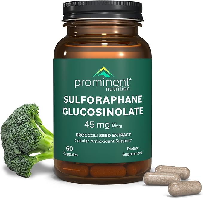 Sulforaphane Glucosinolate Supplement 45 mg, 30 Day