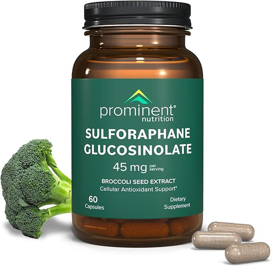 Sulforaphane Glucosinolate Supplement 45 mg, 30 Day