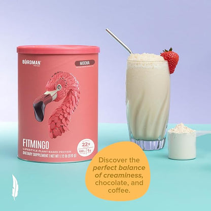 BIRDMAN Fitmingo Vegan Protein Powder 22g Plant