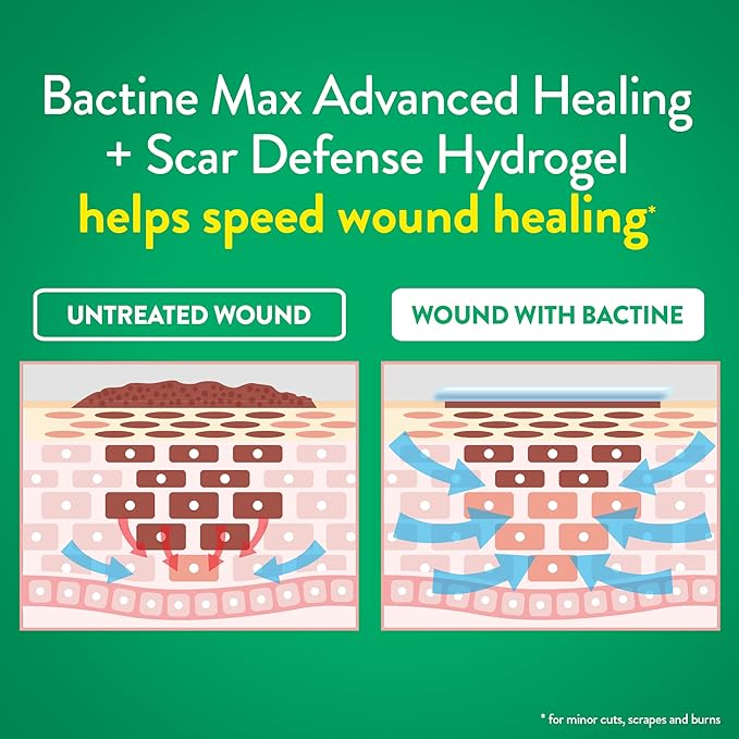Bactine MAX Advanced Healing Hydrogel 0.75oz