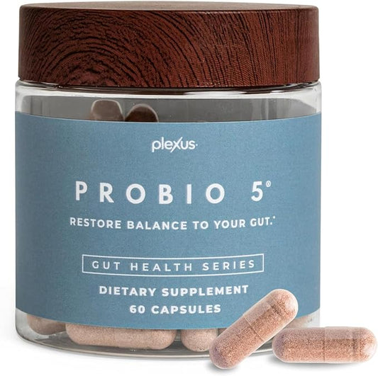 Generic Plexus Probio5 Supplement 60 caps 5 Nutritional