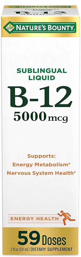 Nature's Bounty Vitamin B12 5000 Mcg 2 Fl (1 Count)