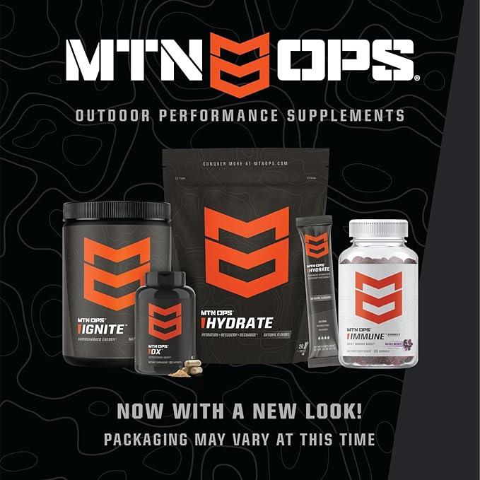 MTN OPS Renu Detox Cleanse, Full Body & Colon Cleanse Capsule Antioxidants Supplement, 30 Servings