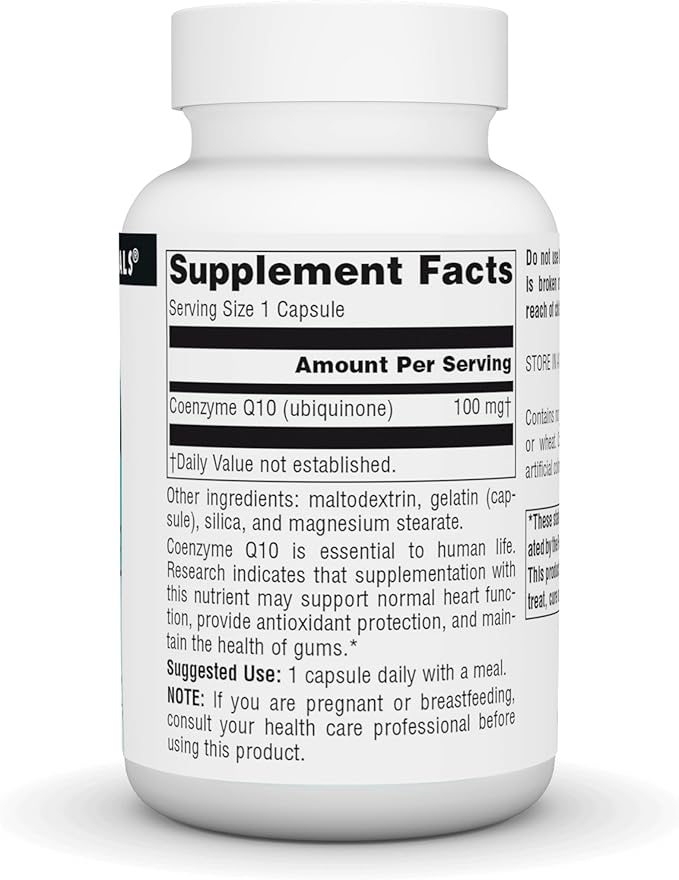 Source Natural Coenzyme Q10 Antioxidant Support 100 mg 90 Capsules
