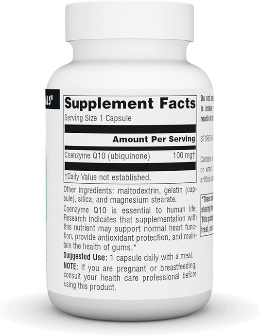 Source Natural Coenzyme Q10 Antioxidant Support 100 mg 90 Capsules