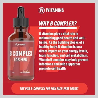 B Complex Vitamins for Men 1 fl