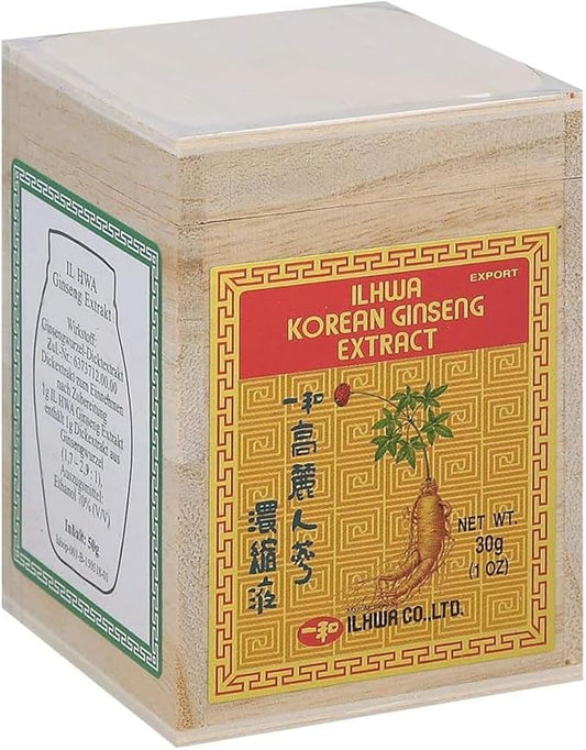 ILHWA Pure Concentrated Ginseng Extract (1.05oz, 30g, Pack 1) - 100% Pure 450 mg.