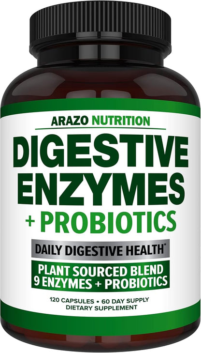 Digestive Enzymes with Probiotics 120 Pills