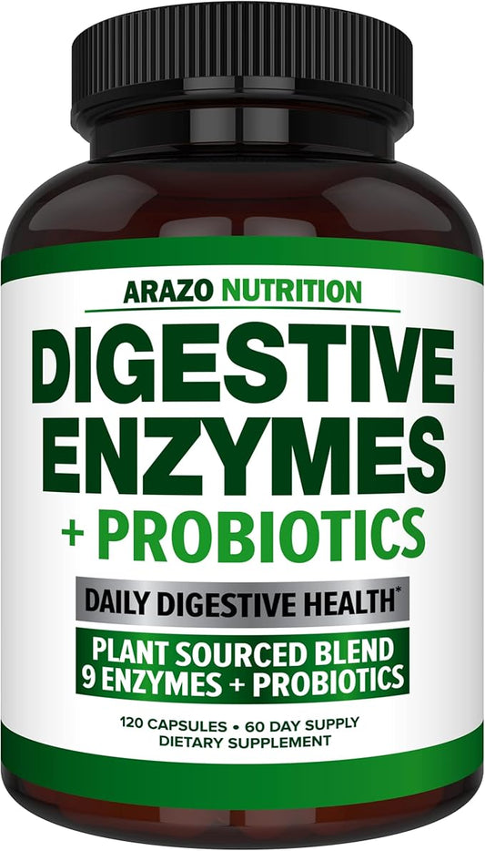 Digestive Enzymes with Probiotics 120 Pills